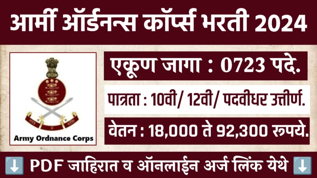 Army Ordnance Corps Bharti 2025